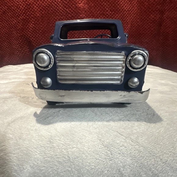 Blue Metal Pick Up Truck, Ashland Decoration 15x6.5” New - Picture 2 of 14